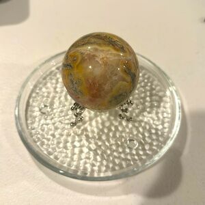 Crazy Lace Agate Sphere